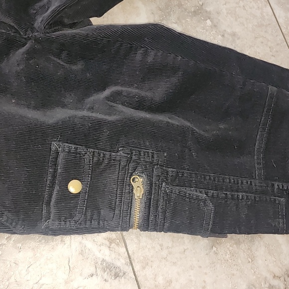 RALPH LAUREN 100%CCOTTON CORDUROY STRUCTURED CARGO TYPE MADE IN HONG KONG PANTS - Picture 8 of 14